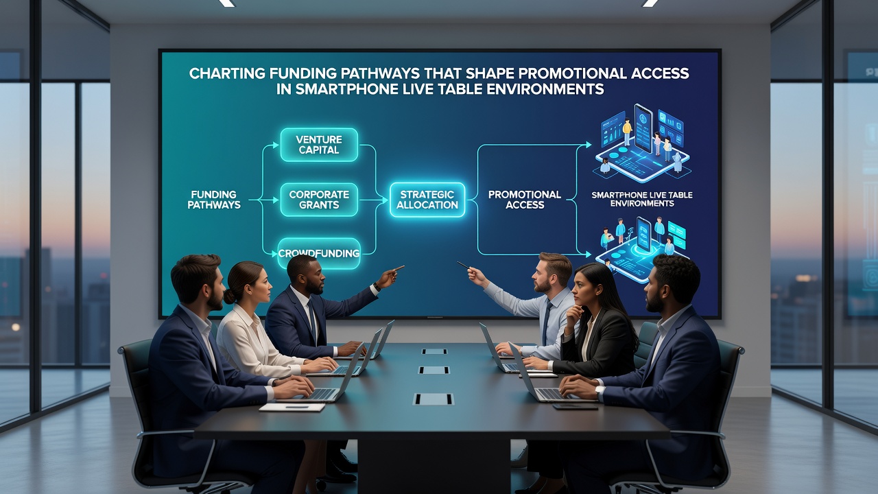Smartphone interface showing live table funding and bonus activation