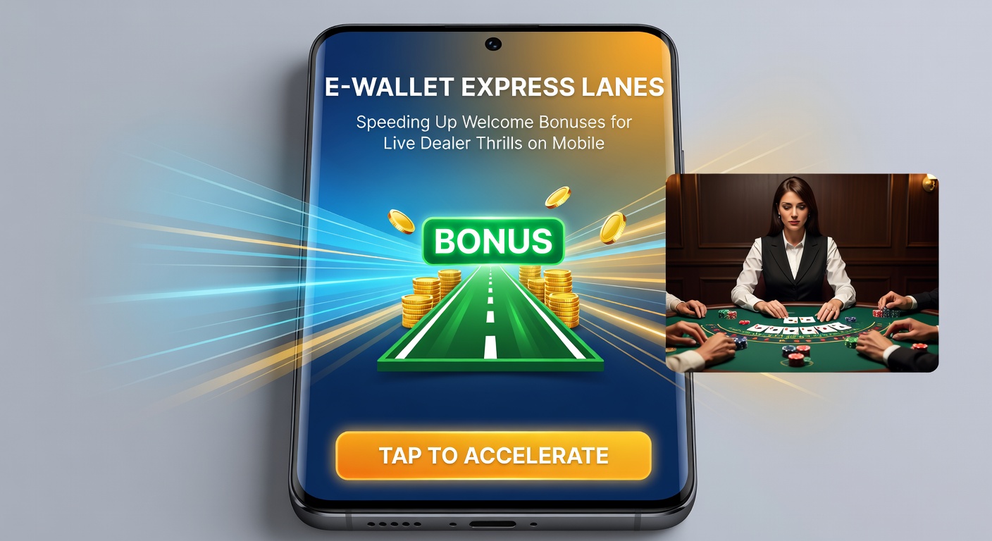 Mobile screen displaying e-wallet deposit confirmation unlocking a live dealer welcome bonus offer