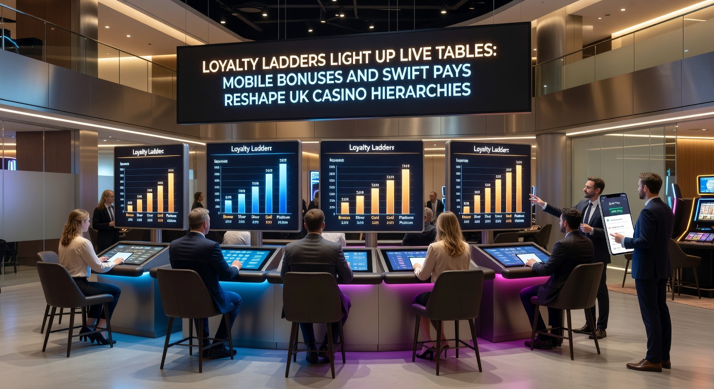 Dynamic screenshot of a mobile live dealer table interface showing loyalty bonus notifications and swift payout options during gameplay