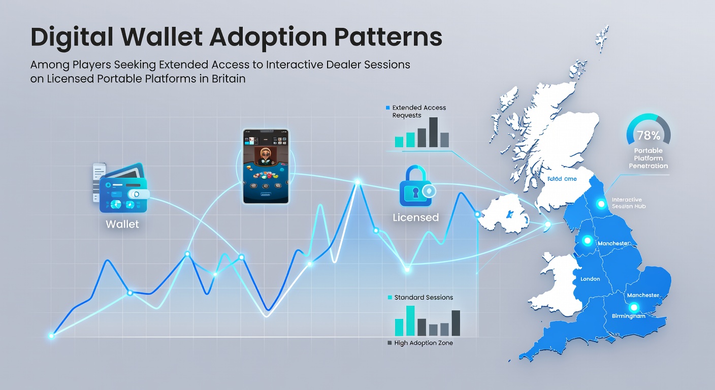 Digital wallet interfaces displayed on mobile devices during live dealer casino sessions